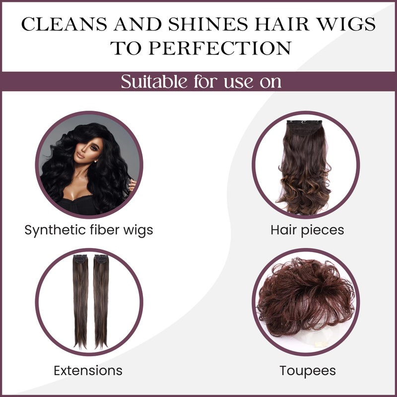 Brandywine Natural & Synthetic Hair Kit, Shampoo and Conditioner Set, Value Pack Hair Care - Image 3